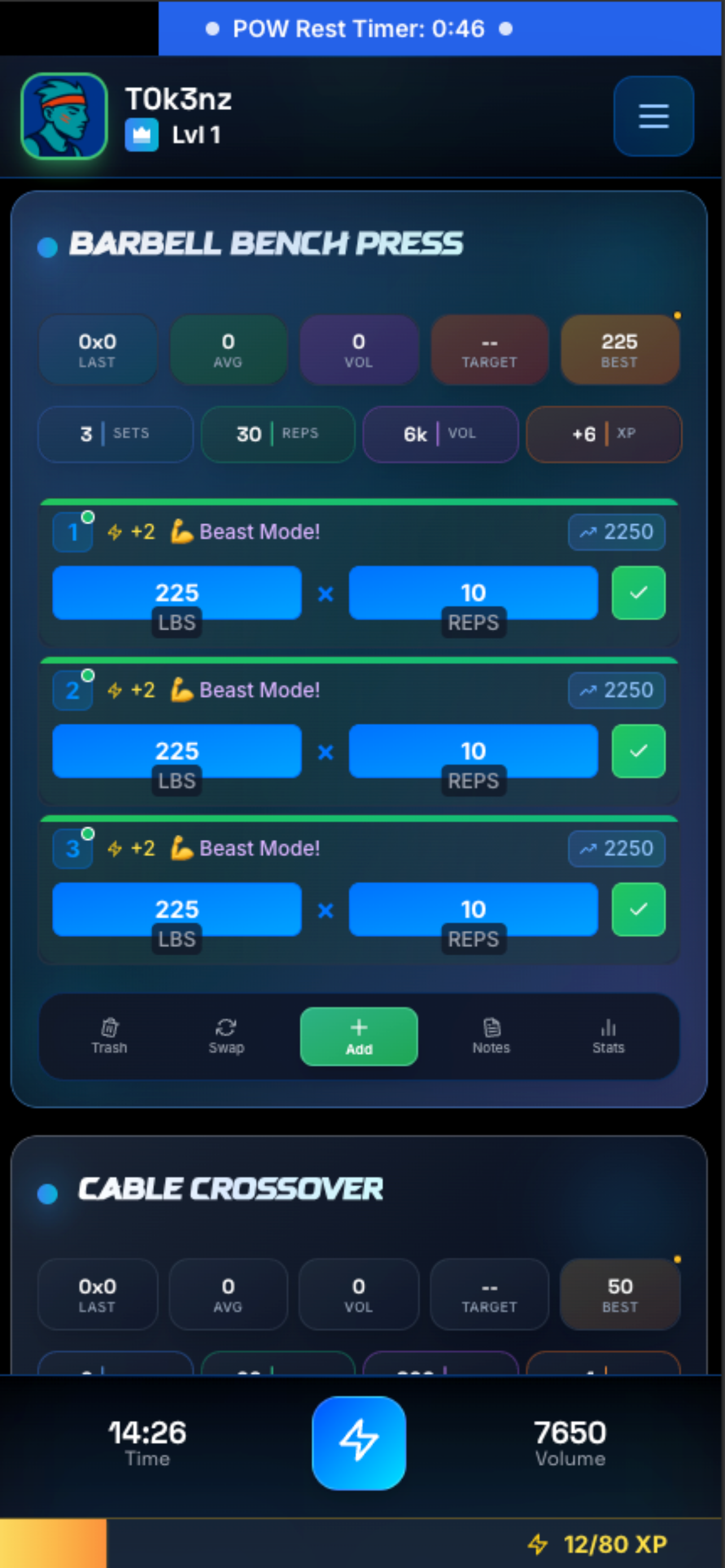 FitLocker - Farcaster Mini Apps screenshot